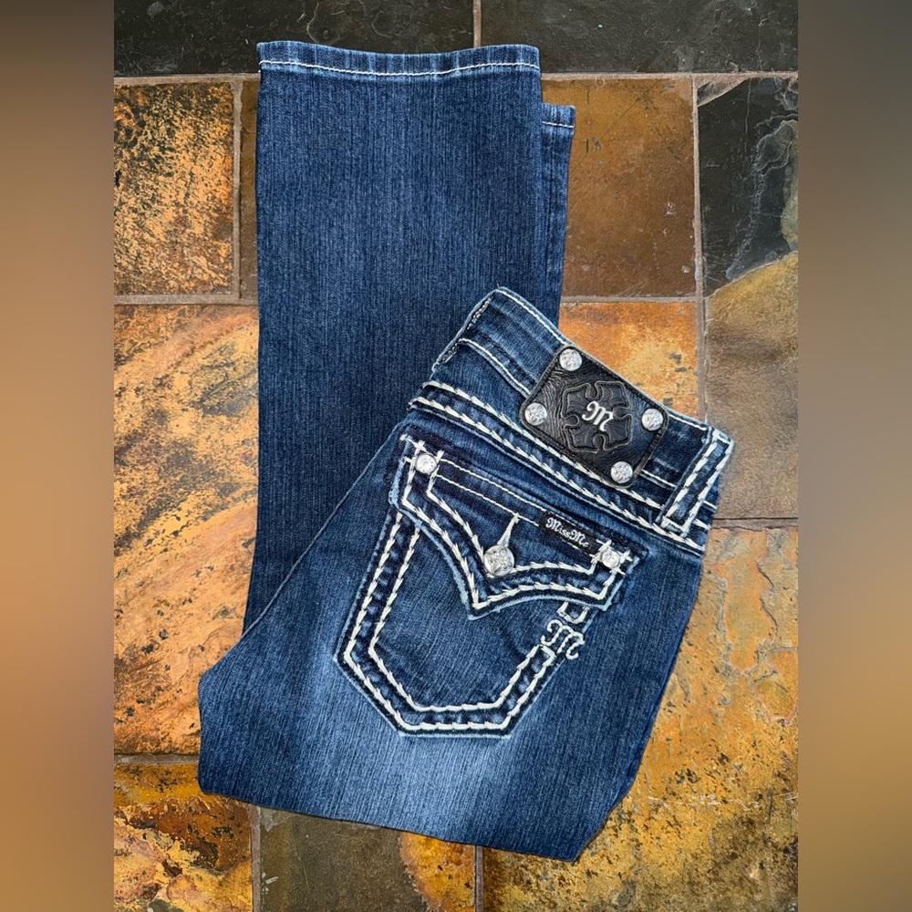 Miss Me Signature‎ Cuffed Capri Jeans 27x22